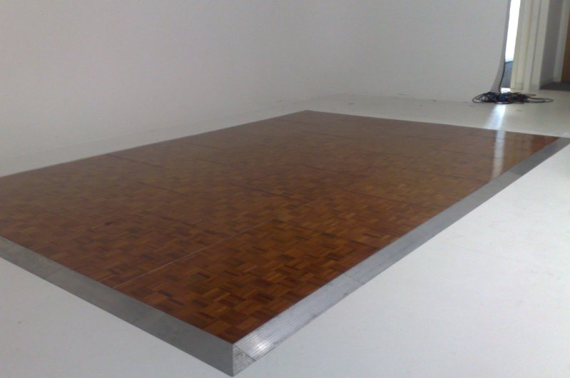 Oak Parquet Dance Floor Hire